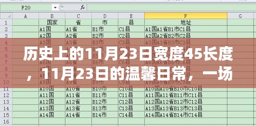 温馨秋日记忆，历史上的11月23日与难忘的秋日日常