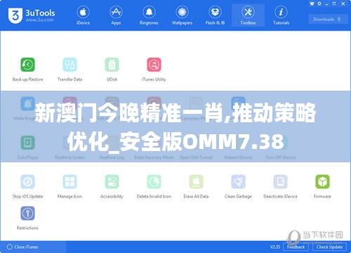 新澳门今晚精准一肖,推动策略优化_安全版OMM7.38