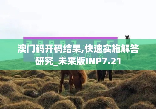 澳门码开码结果,快速实施解答研究_未来版INP7.21