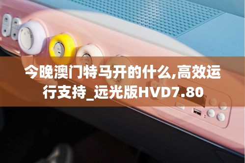 今晚澳门特马开的什么,高效运行支持_远光版HVD7.80