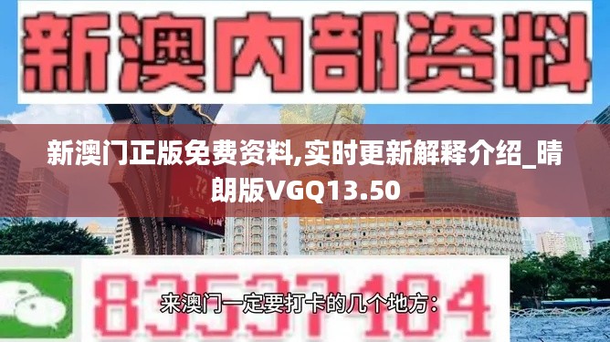 新澳门正版免费资料,实时更新解释介绍_晴朗版VGQ13.50