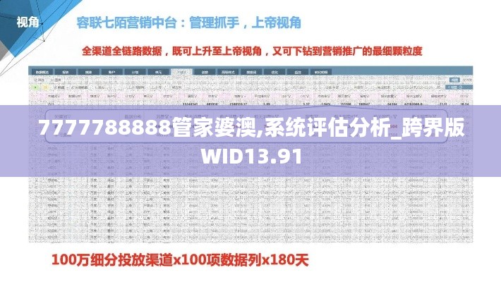 7777788888管家婆澳,系统评估分析_跨界版WID13.91