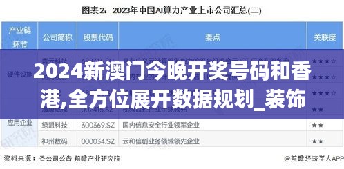 2024新澳门今晚开奖号码和香港,全方位展开数据规划_装饰版IWU61.753