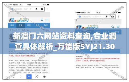 新澳门六网站资料查询,专业调查具体解析_万能版SYJ21.308
