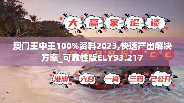 澳门王中王100%资料2023,快速产出解决方案_可靠性版ELY93.217