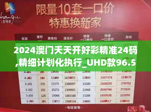 2024澳门天天开好彩精准24码,精细计划化执行_UHD款96.557