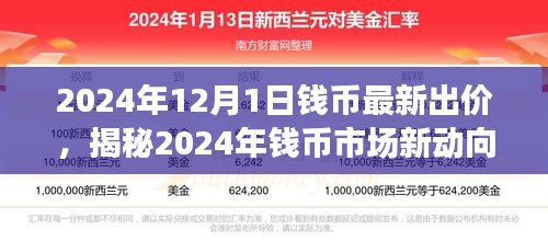 揭秘2024年钱币市场最新动向，12月1日出价概览