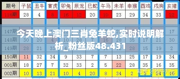 今天晚上澳门三肖兔羊蛇,实时说明解析_粉丝版48.431