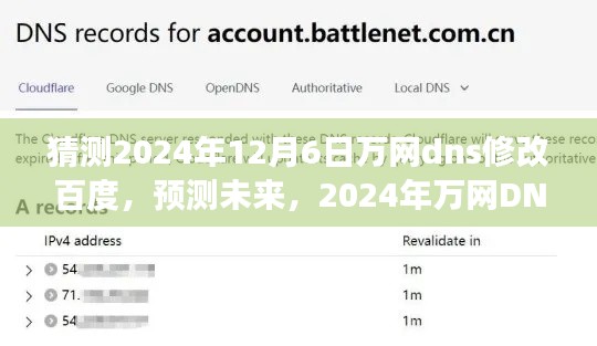 建议，揭秘未来变化，万网DNS与百度的微妙调整与预测（2024年）