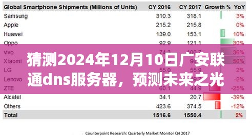 广安联通DNS服务器在2024年的展望与预测，未来发展趋势揭秘