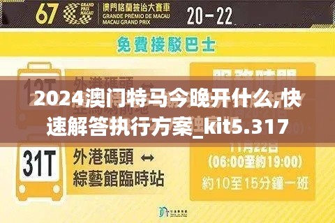 2024澳门特马今晚开什么,快速解答执行方案_kit5.317