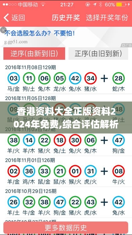 香港资料大全正版资料2024年免费,综合评估解析说明_Tablet4.298