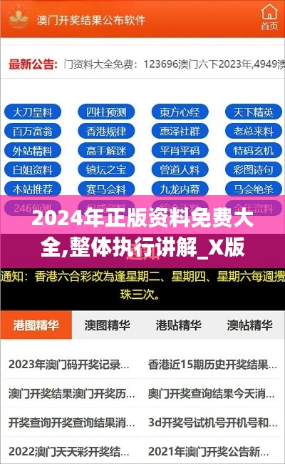 2024年正版资料免费大全,整体执行讲解_X版9.457