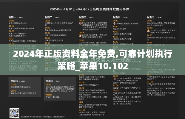 2024年正版资料全年免费,可靠计划执行策略_苹果10.102