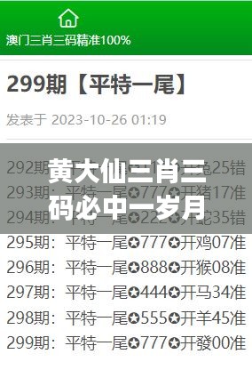 黄大仙三肖三码必中一岁月,决策资料解析说明_suite1.682