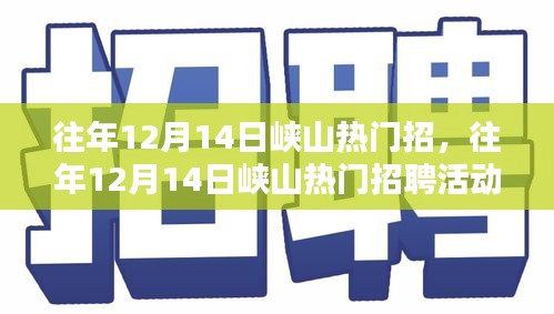 往年12月14日峡山热门招聘活动解析与深度探讨