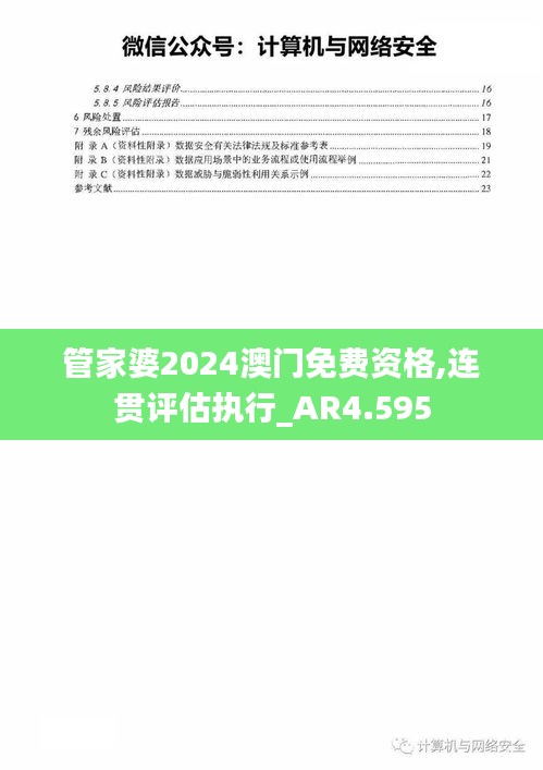 管家婆2024澳门免费资格,连贯评估执行_AR4.595