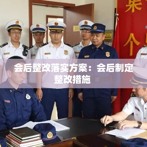 会后整改落实方案：会后制定整改措施 