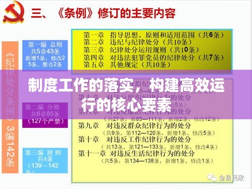 制度工作的落实，构建高效运行的核心要素